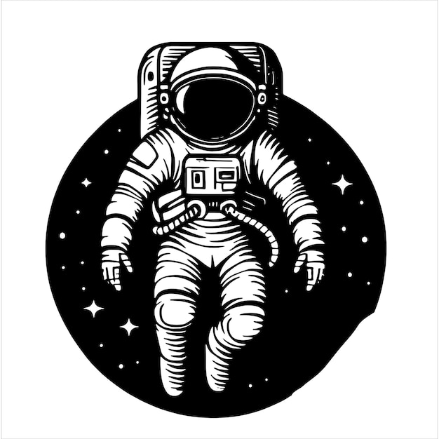 Vetor astronauta svg