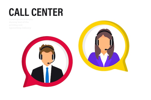 Atendimento ao Cliente. Suporte técnico global online 24/7, cliente e operadora. O operador da linha direta avisa o cliente. Consultor em chat de linha direta. Operador de linha direta aconselha o cliente