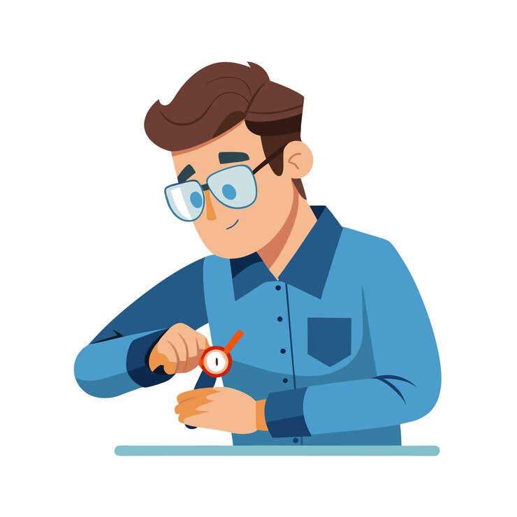 Vetor atividade de um homem na vida diária e no escritório ou no local de trabalho ilustração vetorial de personagens de desenhos animados