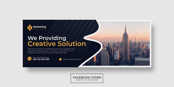 Atividade social e postagens de instagram de caridade, agência de marketing digital e banner corporativo