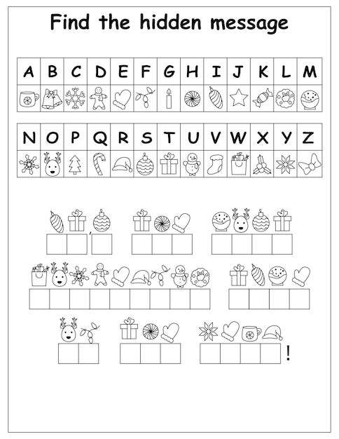 Atividades de inverno para crianças, planilha de natal para crianças, páginas de espionagem, páginas de labirinto de inverno, ocultas