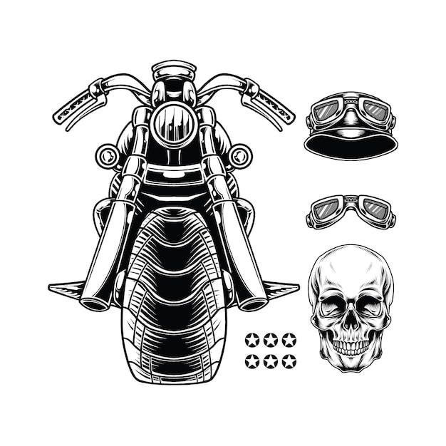 ATIVOS DE VETOR DE MOTOCICLETA 2
