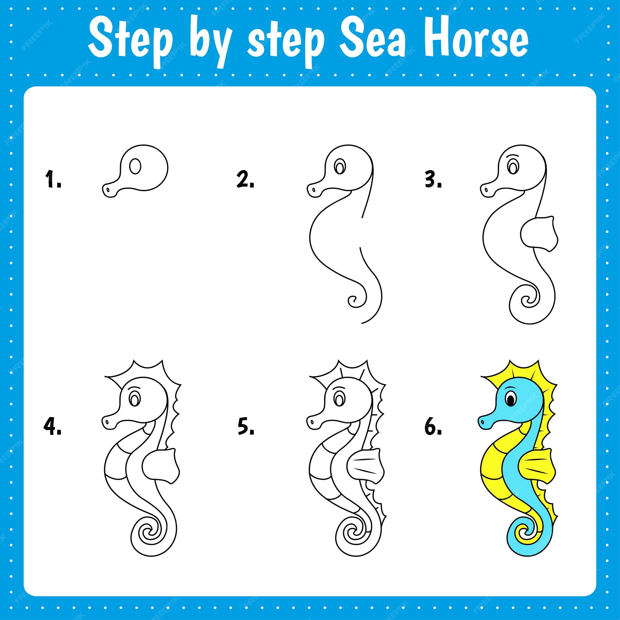 TUTORIAL: Como desenhar um CAVALO! How to draw a horse! 