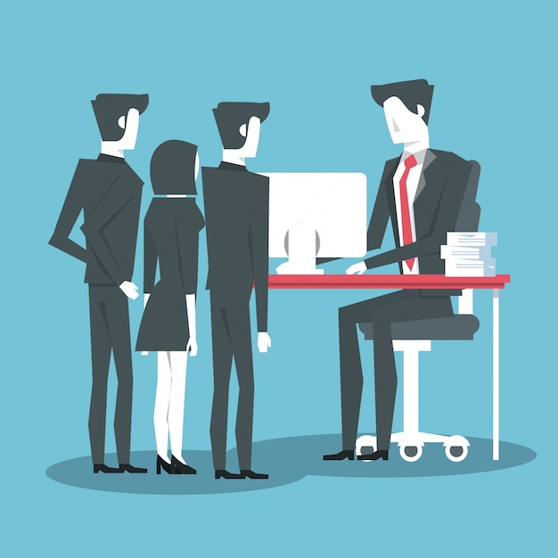 Avatar de colegas de trabalho