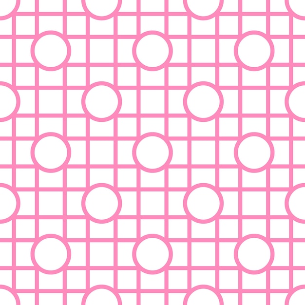 Vetor azulejos rosa seamless pattern design. ilustração vetorial.