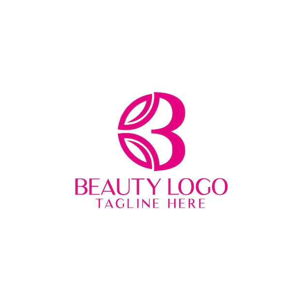 Vetor b beleza logo