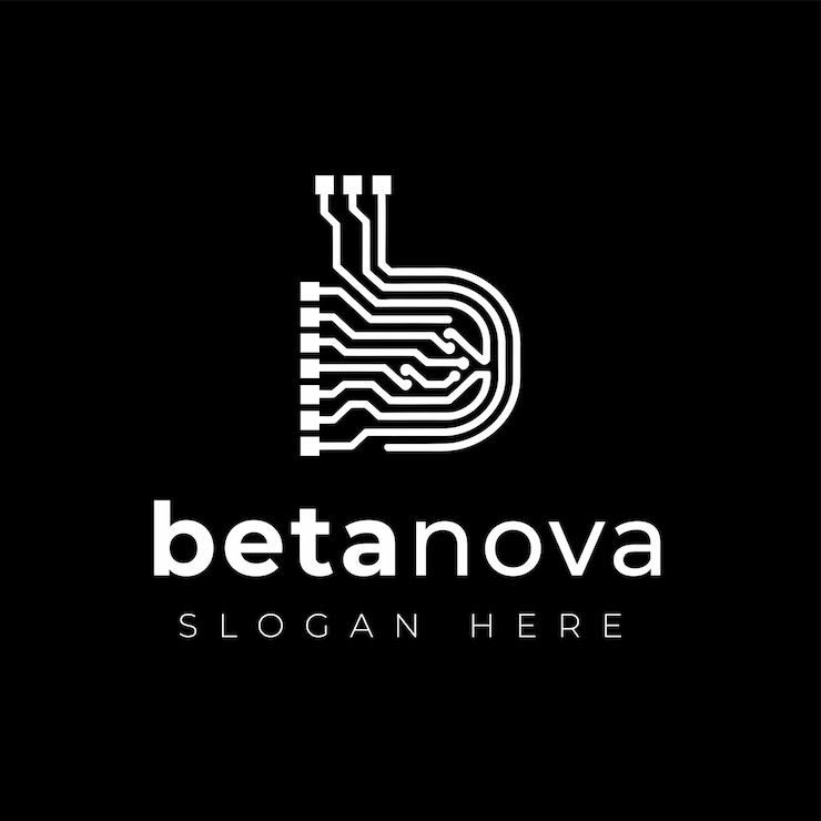 Vetor b logo letra letra logo design logo mínimo logo da empresa logo professional logo design