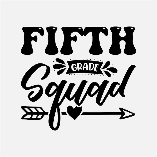 Back to school svg back to school t-shirt design engraçado da escola vetor premium