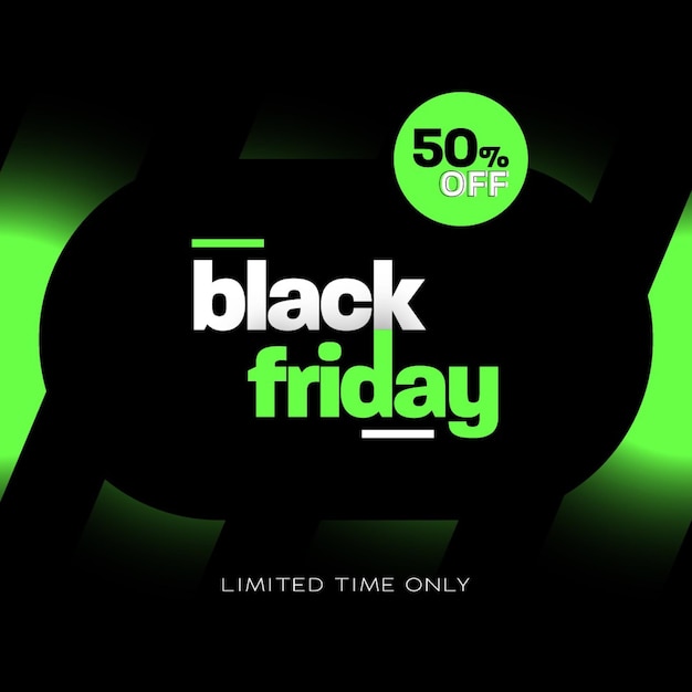 Vetor backgroundblack friday green