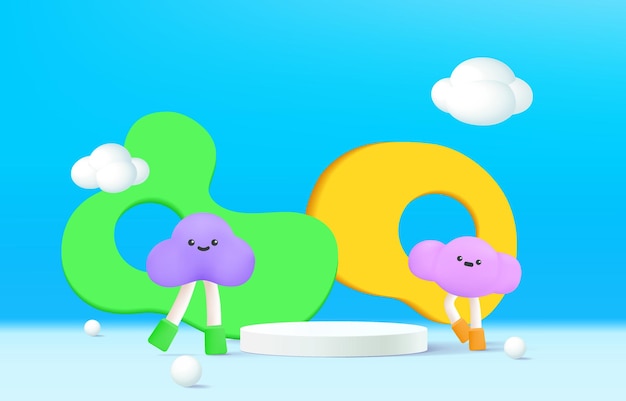 backgroundpodiumpresentproduct08