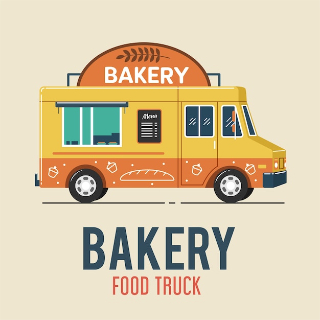 Bakery food truck