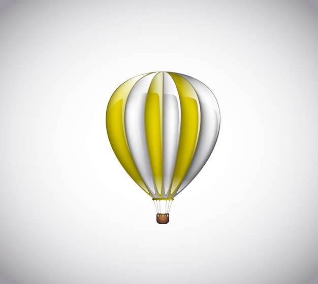 Vetor balão de ar quente