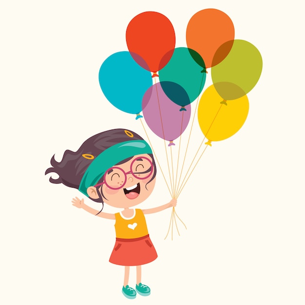 Balões coloridos para decoração de festa