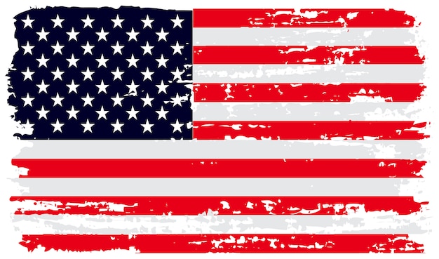 Bandeira americana do grunge