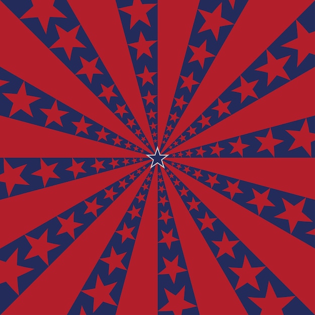 Bandeira americana sunburst arte textura estrelas listras