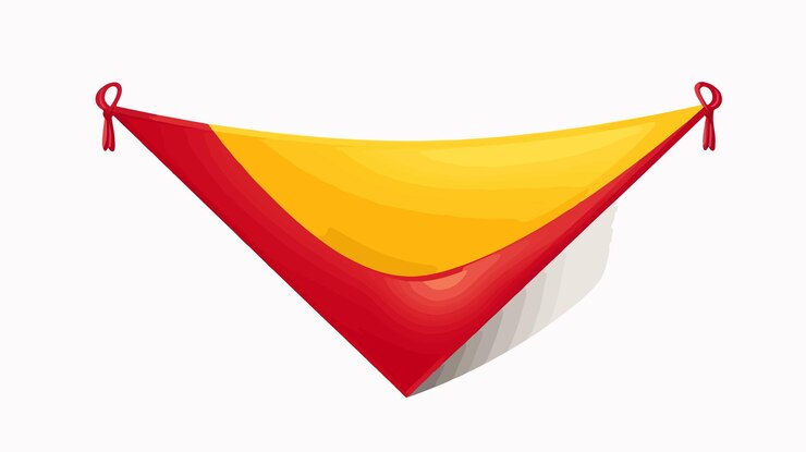 Vetor bandeira colorida isolada em fundo branco