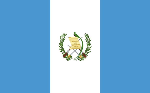 Bandeira da Nação Bandeira da Guatemala