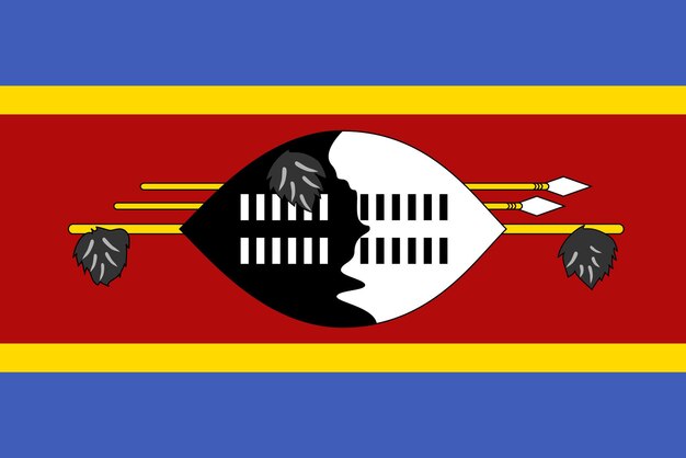 Bandeira da Nação Bandeira de Eswatini