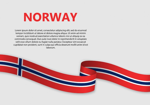 Bandeira da noruega bandeira