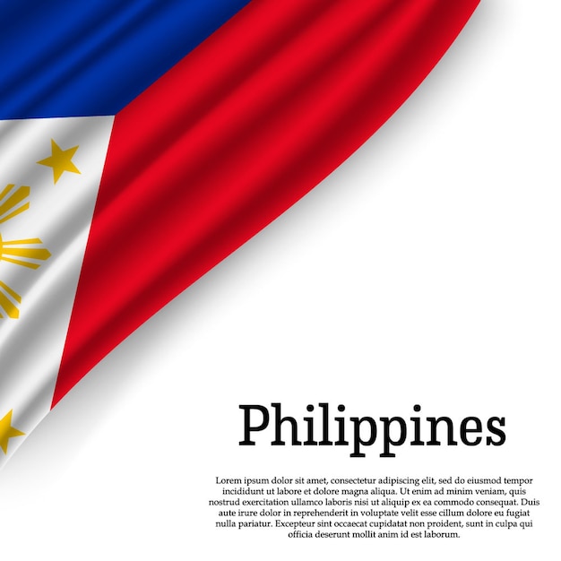 Bandeira das filipinas em branco