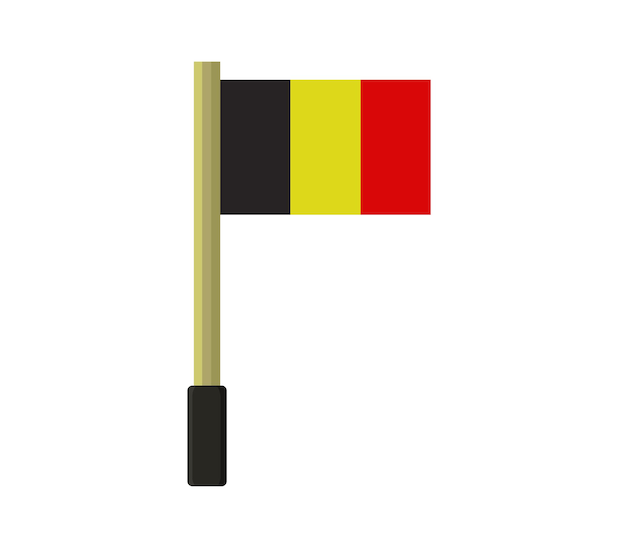 Bandeira de bélgica