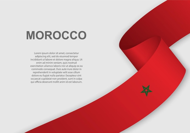 Bandeira de Marrocos.