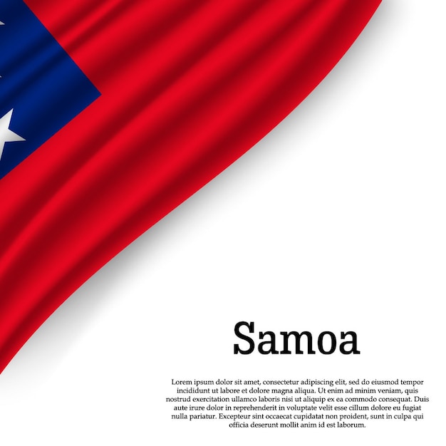 Bandeira de samoa