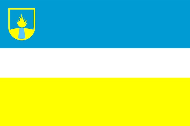 Vetor bandeira de teplodar