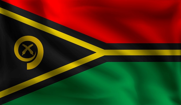 Bandeira de Vanuatu, bandeira de Vanuatu