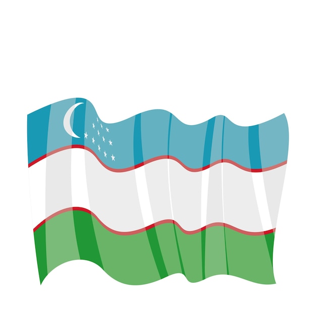 Bandeira do azerbaijão em vetor