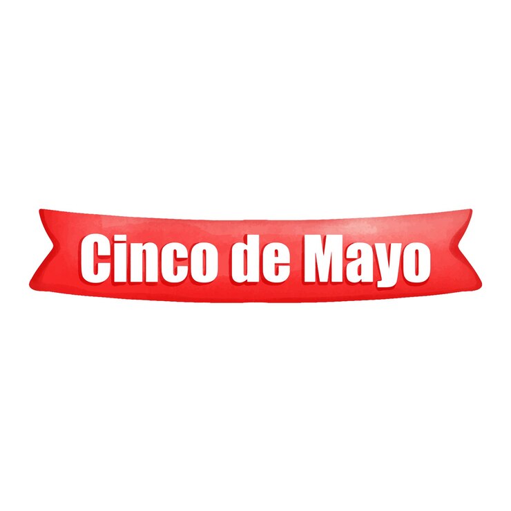 Vetor bandeira do cinco de maio