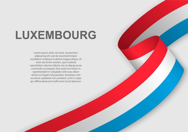 Bandeira do luxemburgo.