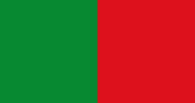 Bandeira do município de esneux na bélgica imagem vetorial