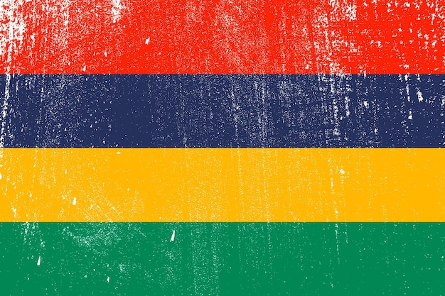 Bandeira estilo grunge