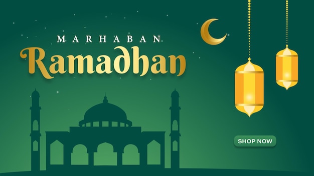 Bandeira marhaban ramadhan