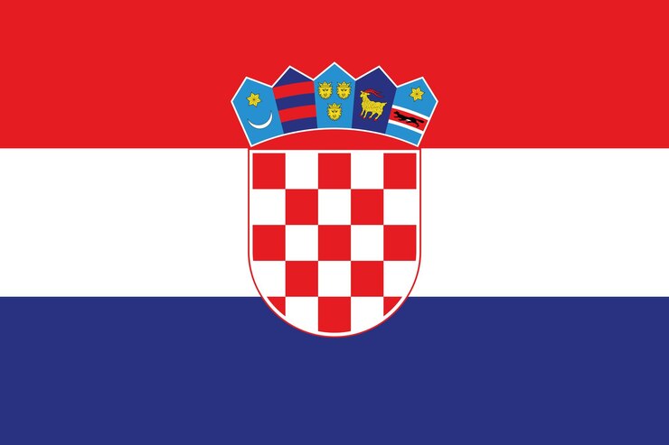 Bandeira nacional da Croácia