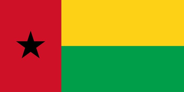 Bandeira nacional da guiné-bissau