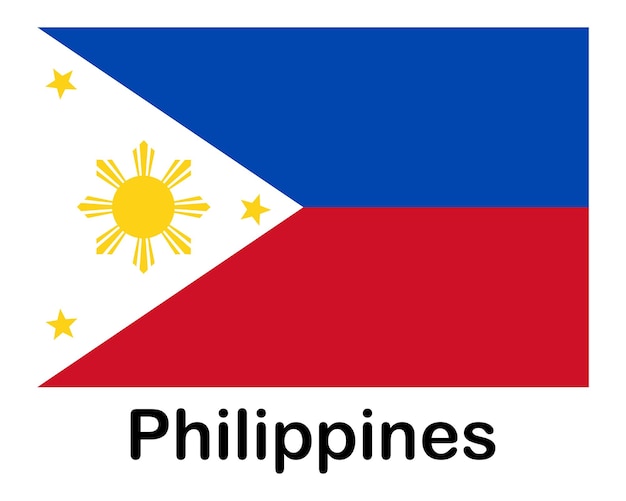 Bandeira nacional das Filipinas Bandeira símbolo do estado mastro da bandeira