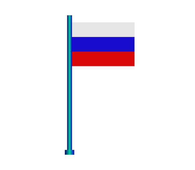 bandeira russa