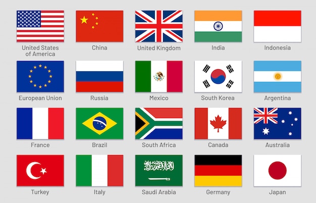 Bandeiras de Todos os Países do Mundo