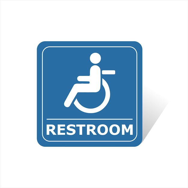 Banheiro apenas sinal de deficiência