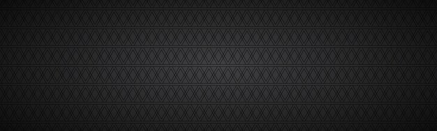 Banner abstrato preto com retângulos cabeçalho widescreen vetorial moderno Ilustração de textura simples