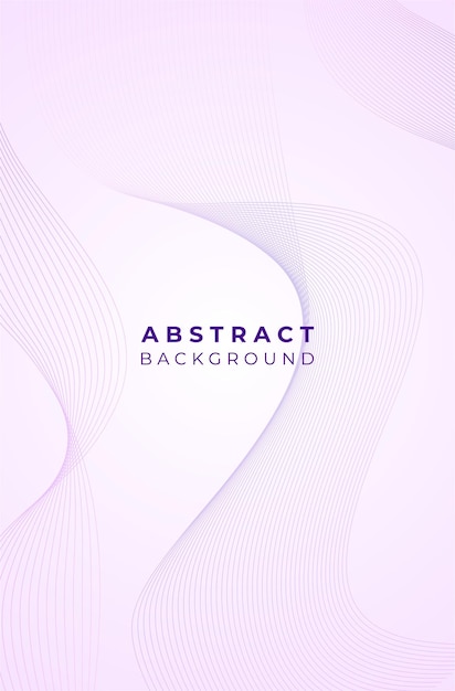 Banner baground abstrato onda simples minimalista elegante branco roxo