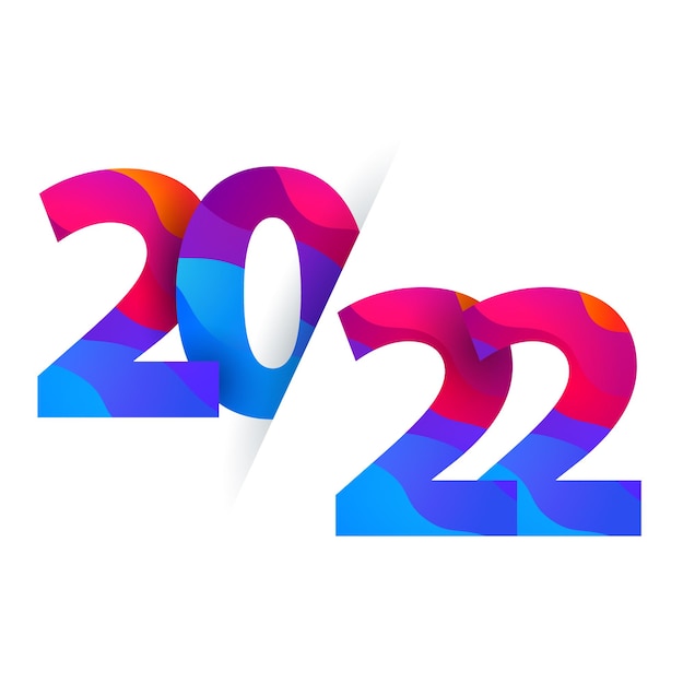Banner de ano novo de 2022