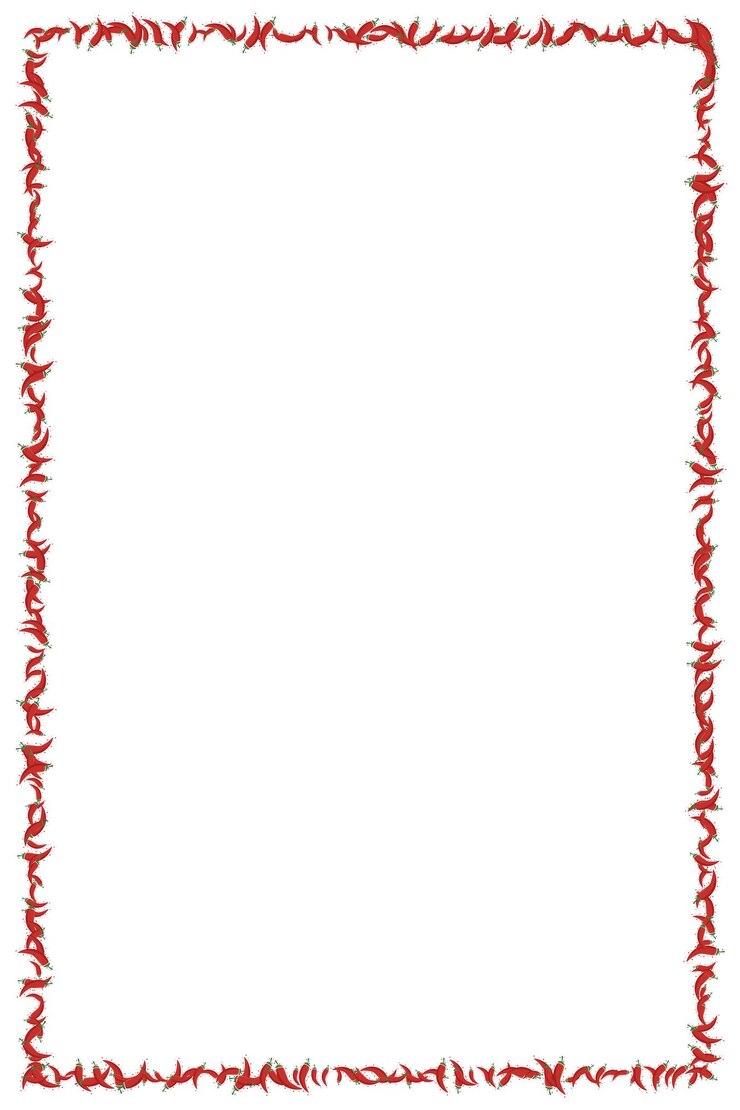 Vetor banner de borda de pimenta vermelha picante poster de pimenta picante de legumes