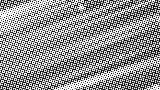 Banner de fundo de formas distorcidas de meio-tom de grunge vetorial abstrato