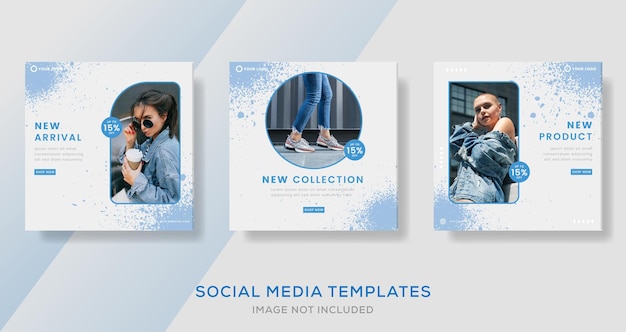 banner de grande venda para modelo de negócios de moda post premium
