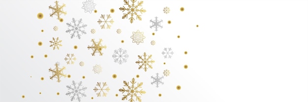 Banner de natal de inverno com flocos de neve. feliz natal e feliz ano novo 2022 saudação banner. plano de fundo horizontal de ano novo, cabeçalhos, cartazes, cartões, site. ilustração vetorial