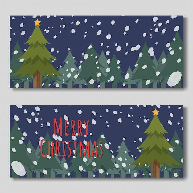 Banner de natal feliz