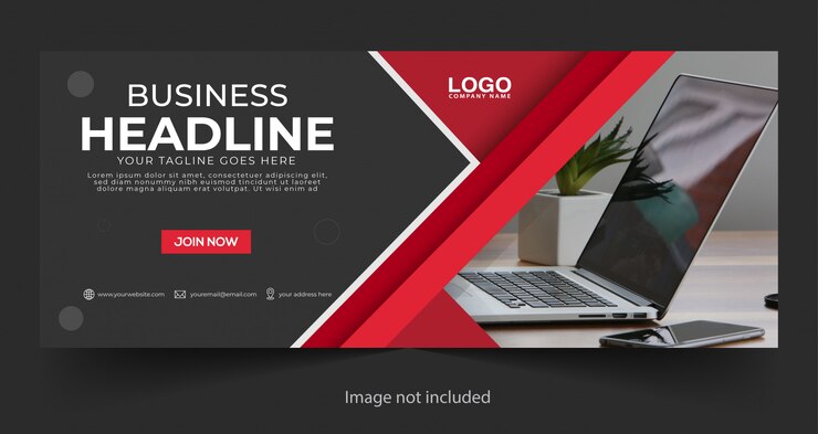 Banner de negócios corporativos